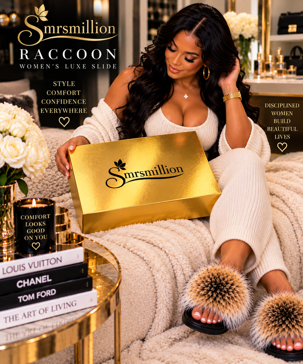 Raccoon Women’s Luxe Slide