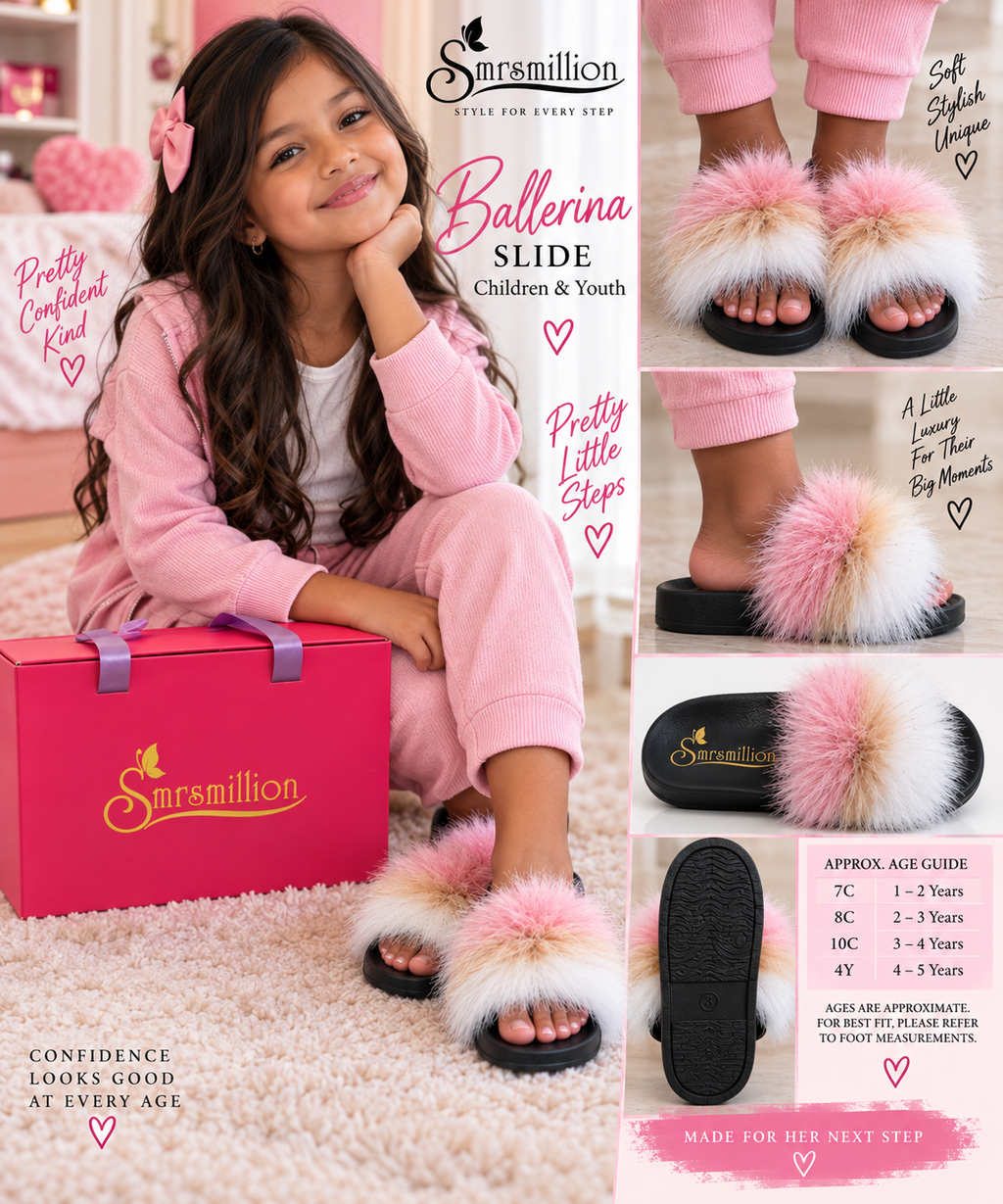 Ballerina Luxe Slide – Children & Youth