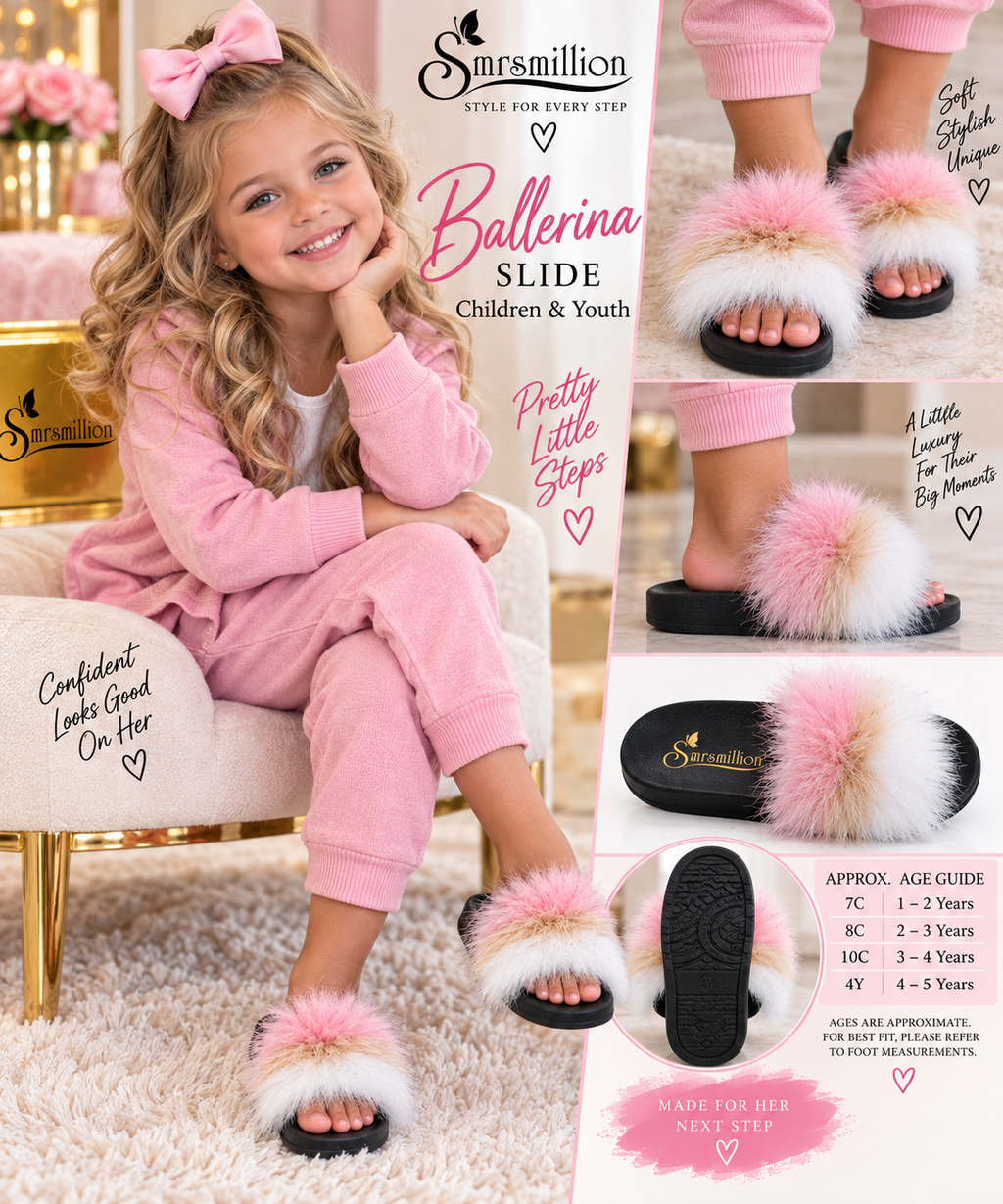 Ballerina Luxe Slide – Children & Youth