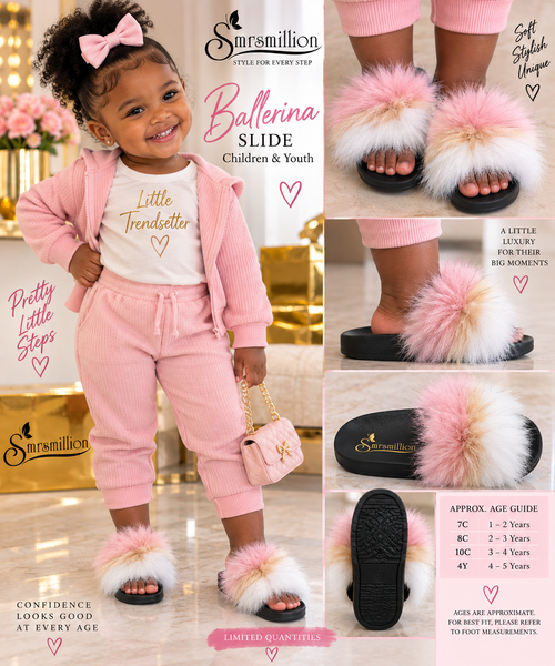 Ballerina Luxe Slide – Children & Youth