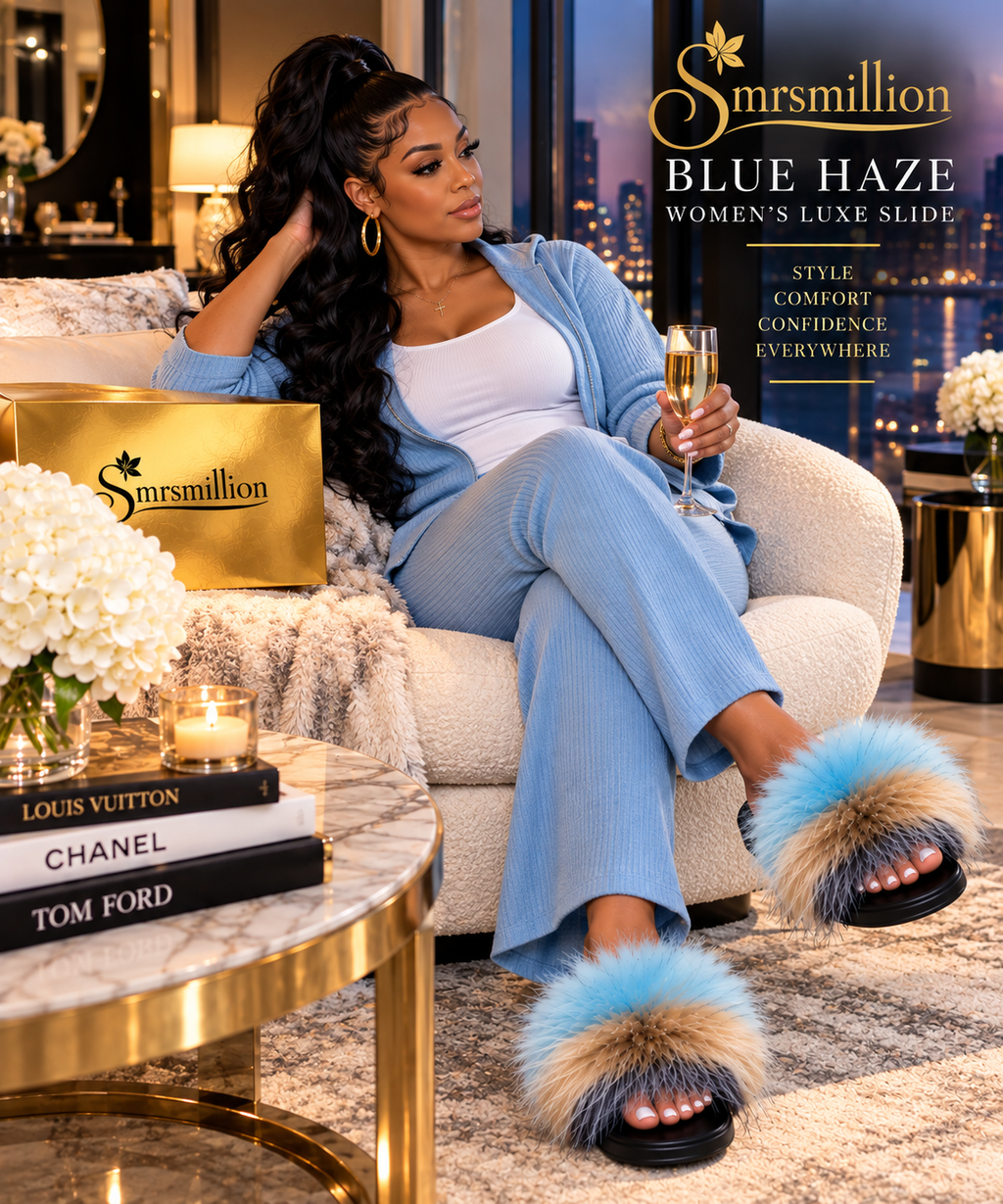 Blue Haze Women’s Luxe Slide