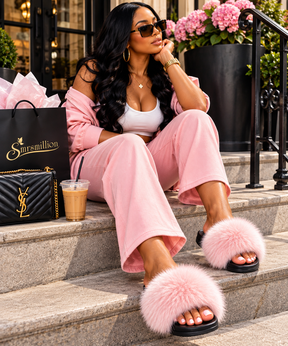Cotton Candy Women’s Luxe Slide