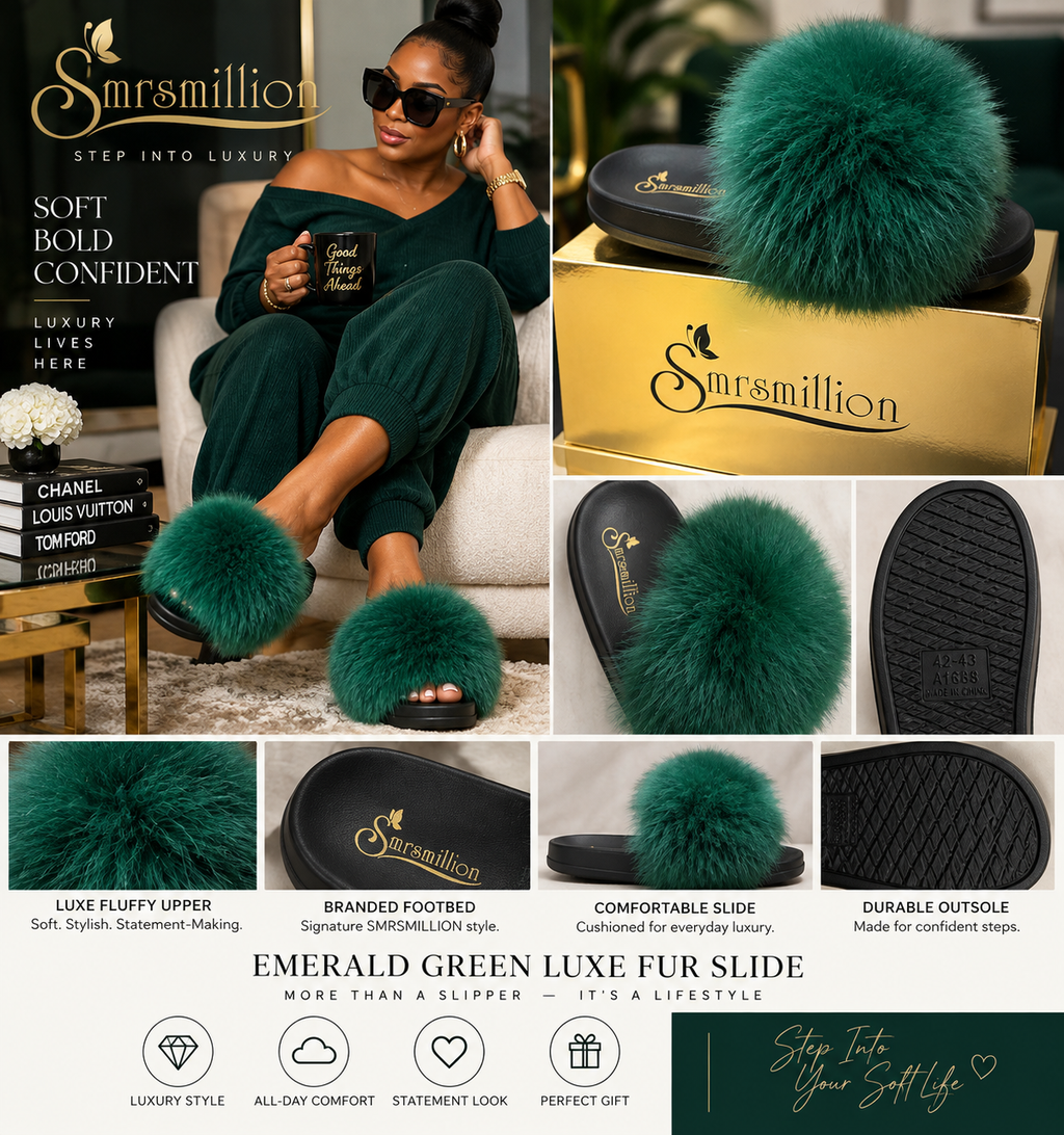 Emerald Green Luxe Slide