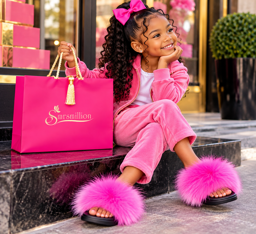 Hot Pink Little Luxe Slide – Children & Youth
