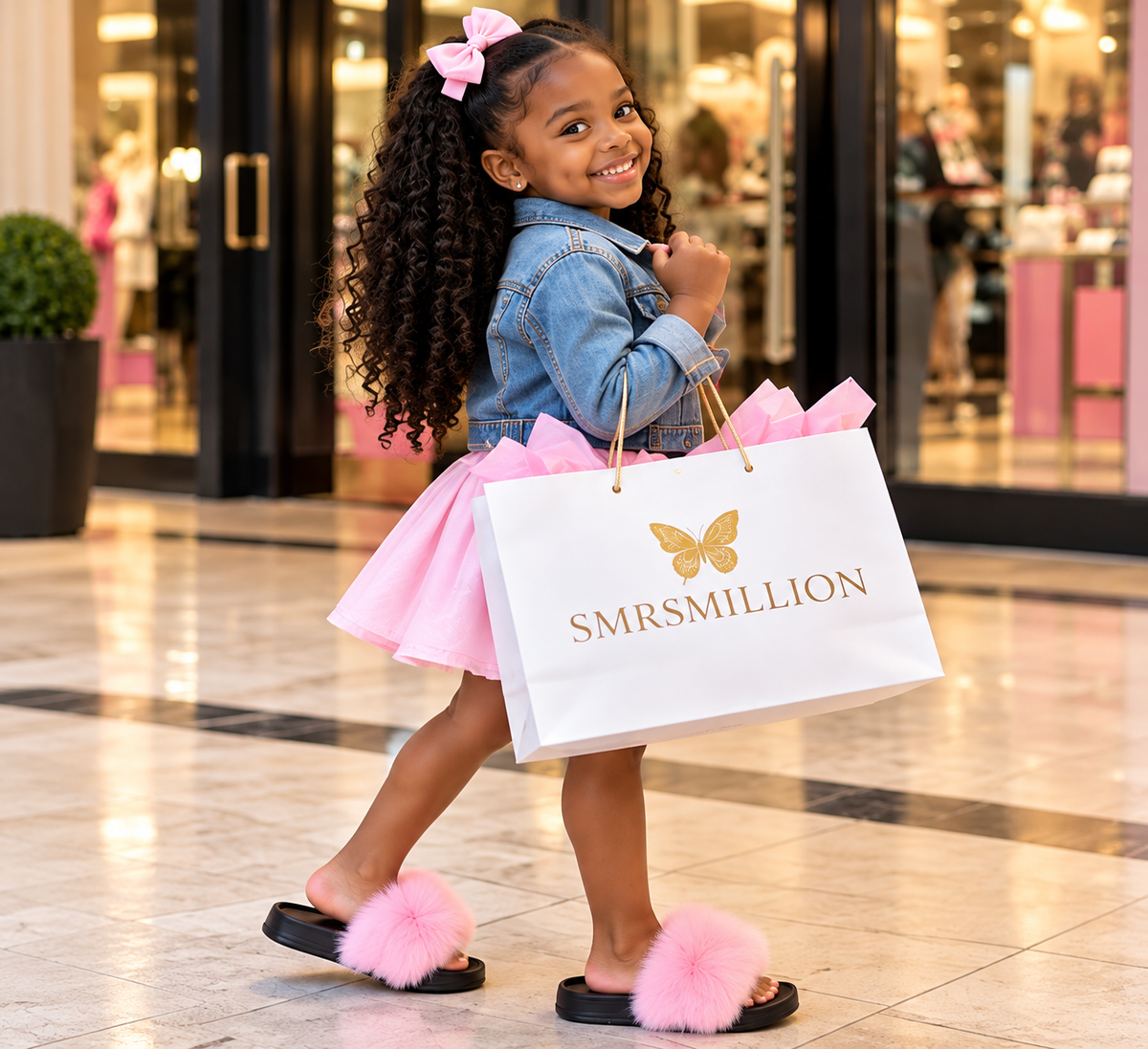 Cotton Candy Children & Youth Luxe Slide