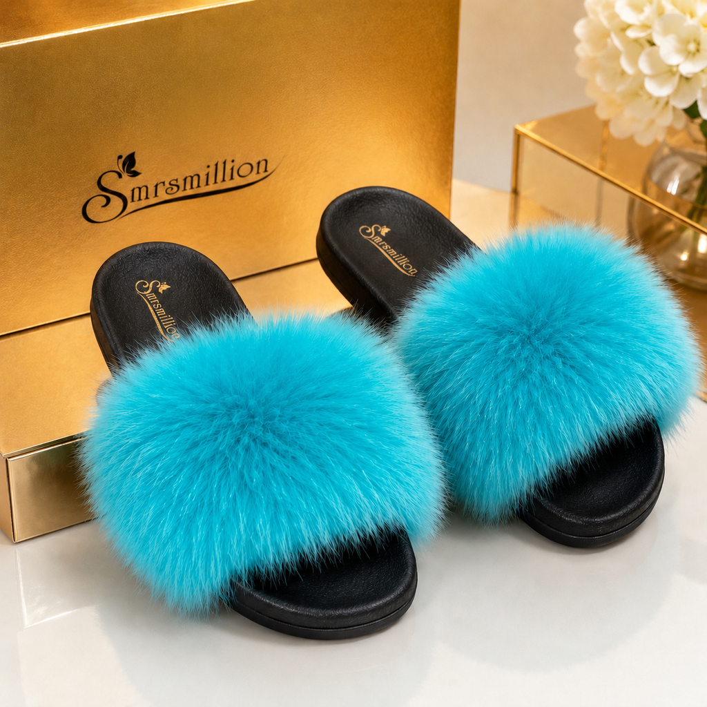 💎 SMRSMILLION Turquoise Slides n