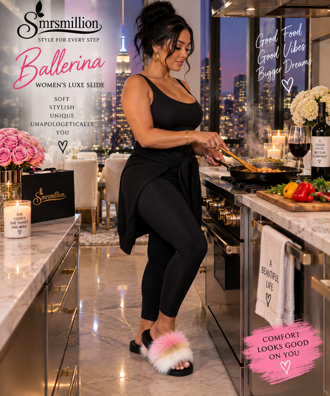 Ballerina Women’s Luxe Slide