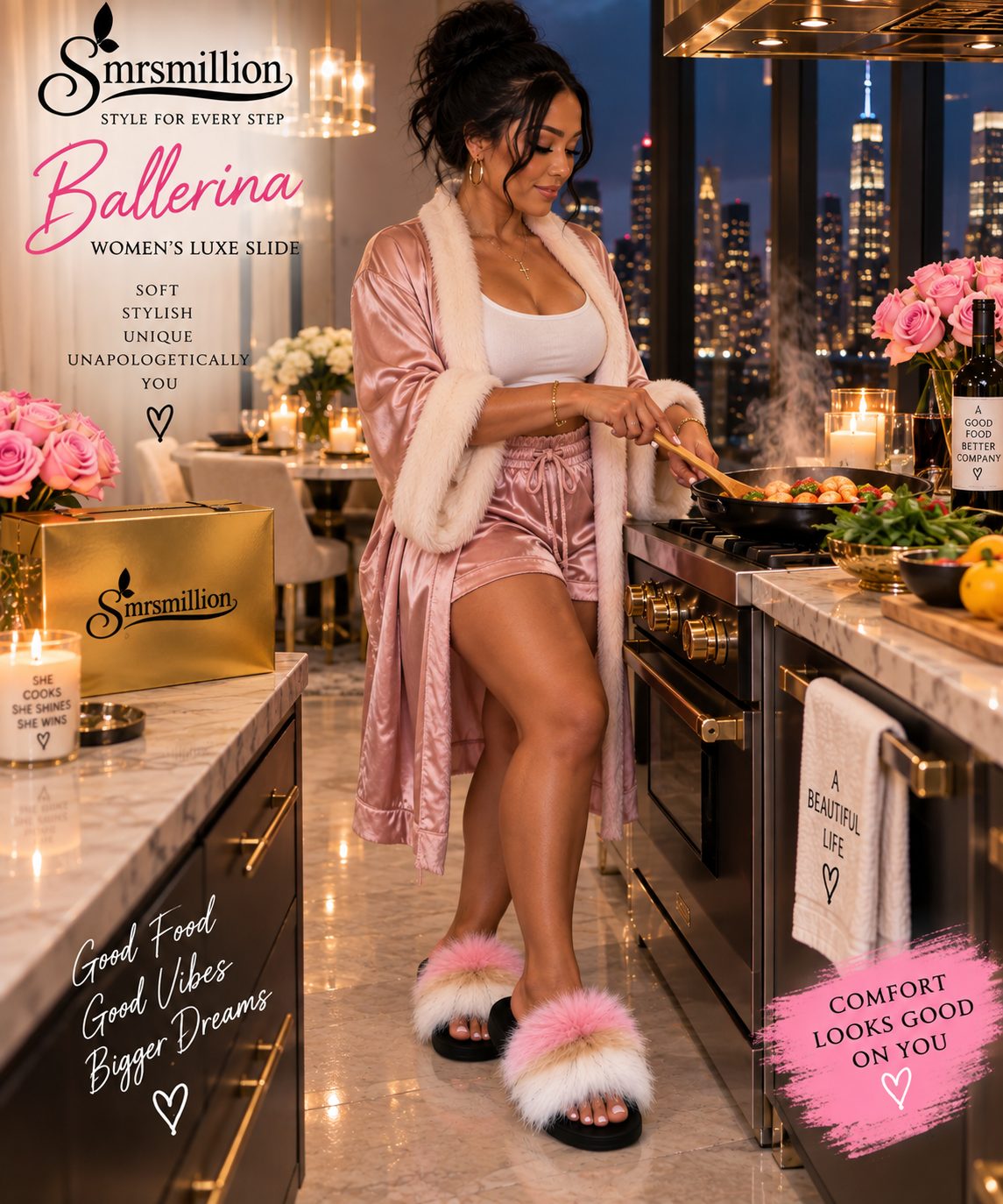 Ballerina Women’s Luxe Slide