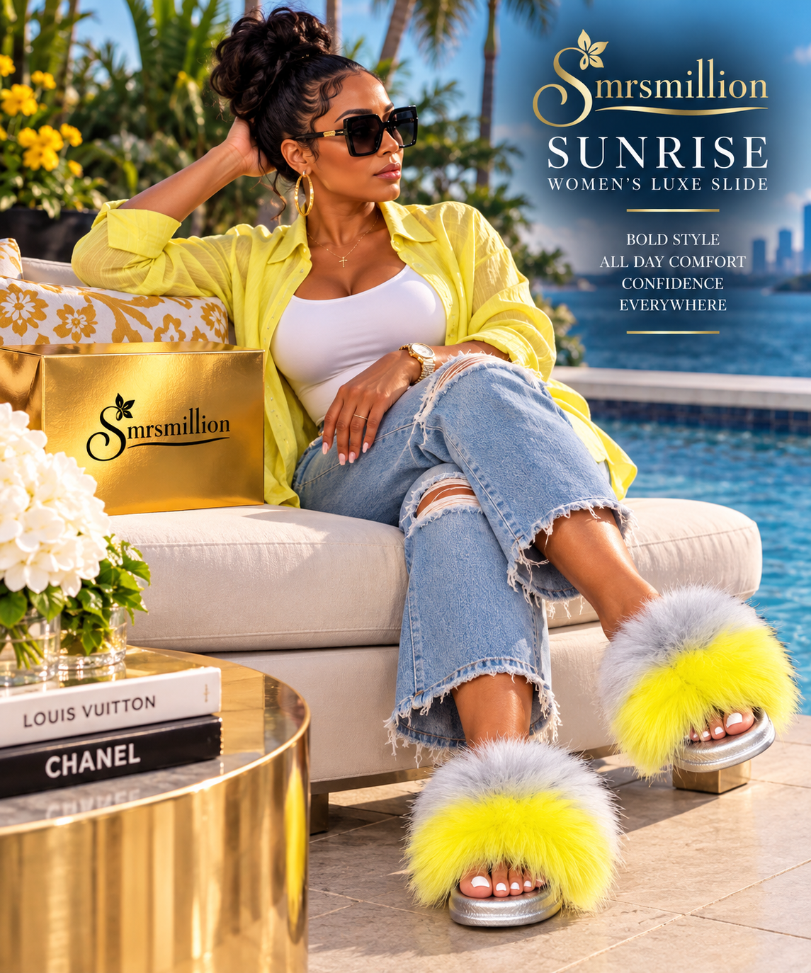 Sunrise Women’s Luxe Slide