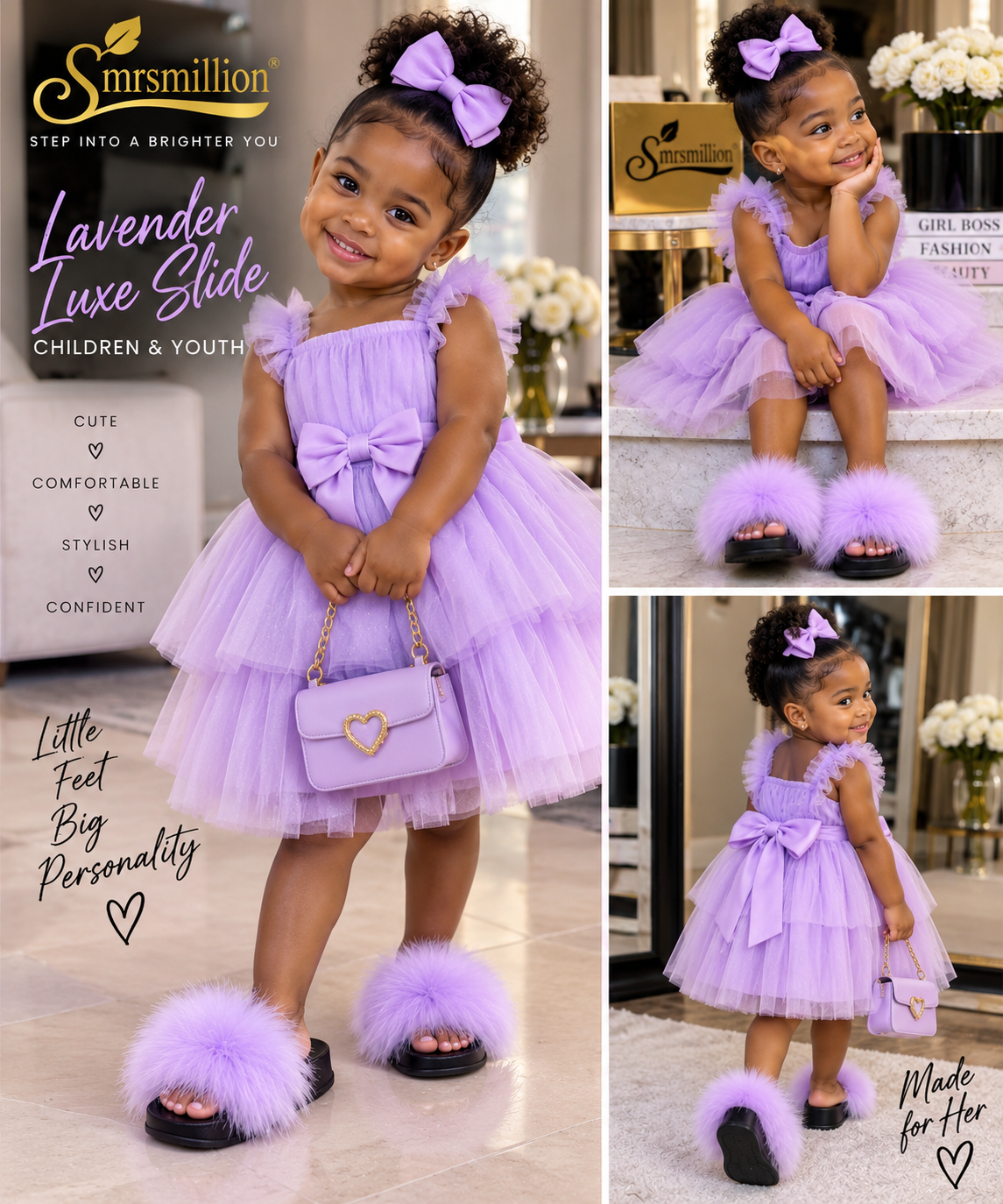 Lavender Luxe Slide – Children & Youth